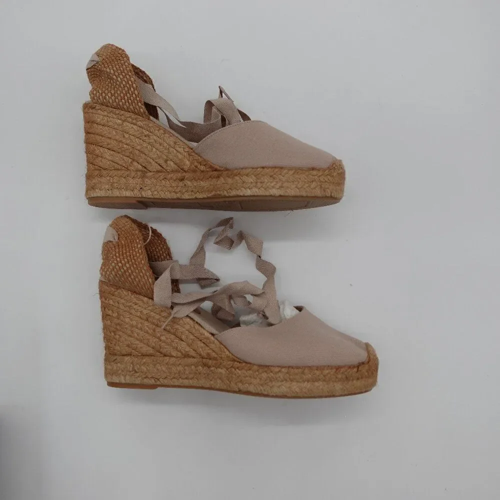 8 BY YOOX WOMEN ESPADRILLE WEDGE SHOES - BNIB